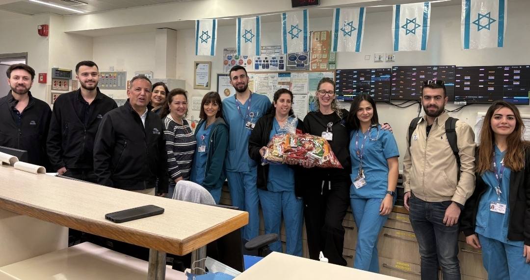 אשכול כנרת עמקים הגיע למרכז רפואי צפון